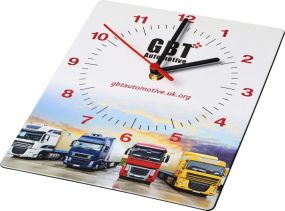 Wanduhr Brite-Clock® rechteckig als Werbeartikel