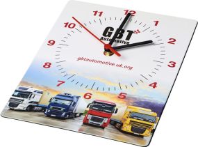 Wanduhr Brite-Clock® rechteckig als Werbeartikel