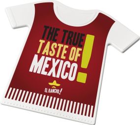 Eiskratzer Brace in T-Shirt-Form als Werbeartikel