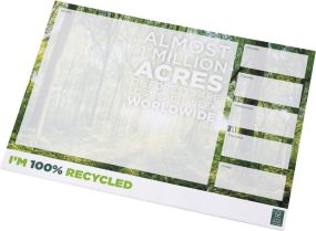 A3 recycelter Notizblock Desk-Mate® - 25 Blatt als Werbeartikel