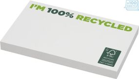 Sticky-Mate® recycelte Haftnotizen 127 x 75 mm als Werbeartikel