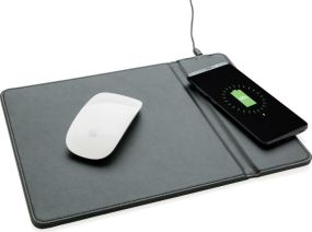 Mousepad mit Wireless-Charging Funktion 5 W als Werbeartikel