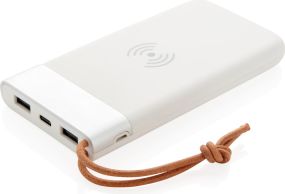 Wireless Charging Powerbank Aria 5W als Werbeartikel