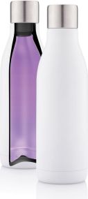 Vakuum-Flasche mit UV-C Sterilisator aus Edelstahl als Werbeartikel