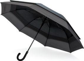 Swiss Peak AWARE™ 23" bis 27" erweiterbarer Regenschirm als Werbeartikel
