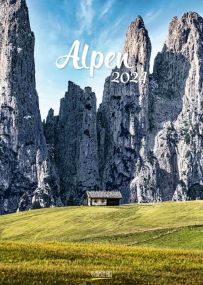 Fotokalender Alpen als Werbeartikel