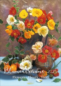 Fotokalender Blumenträume als Werbeartikel