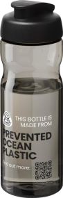 Sportflasche H2O Active® Eco Base 650 ml mit Klappdeckel, aus Ocean Plastic als Werbeartikel