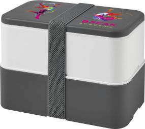 MIYO Doppel-Lunchbox als Werbeartikel