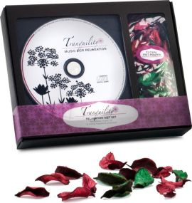 Tranquility Wellness-Set mit CD als Werbeartikel