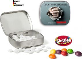 Skittles Mini Nostalgiedose als Werbeartikel