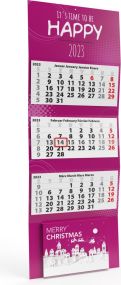 Jahreskalender mit Lindt Naps Adventskalender als Werbeartikel