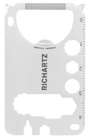 Restposten Richartz Multitool POCKET CARD M 19+ als Werbeartikel