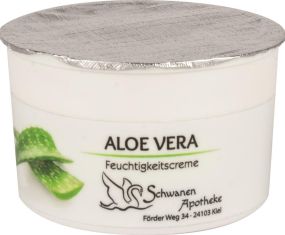 Aloe Vera Feuchtigkeitscreme Refill für Wechseltiegel inkl. 4c-Etikett als Werbeartikel