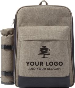 Picknick-Rucksack aus Polyester Allison als Werbeartikel