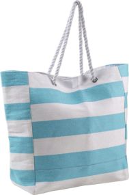 Strandtasche aus Baumwolle/Polyester Luzia als Werbeartikel
