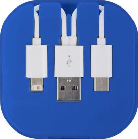 USB Ladekabel-Set 4 in1 Jonas als Werbeartikel