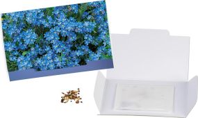 Flower-Card mit Samen nach Wahl - inkl. Werbedruck als Werbeartikel