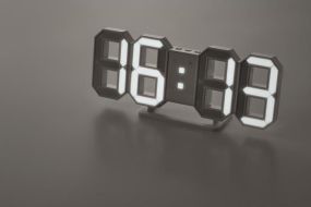 Digitale LED Uhr als Werbeartikel