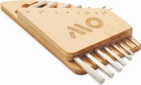 Sechskantschlüssel-Set Bambus als Werbeartikel