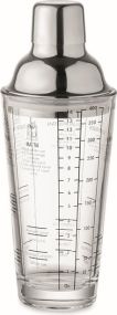 Glas-Cocktailshaker 400 ml als Werbeartikel