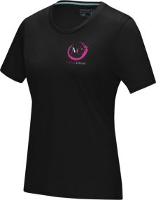 T-Shirt Azurite für Damen aus GOTS-zertifizierten Bio-Material als Werbeartikel