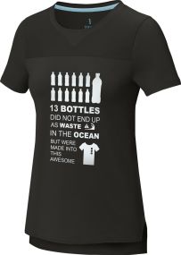 Borax Cool Fit T-Shirt aus recyceltem  GRS Material für Damen als Werbeartikel