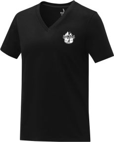 Somoto T-Shirt mit V-Ausschnitt für Damen als Werbeartikel