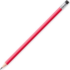 Staedtler Bleistift rund mit Radiertip als Werbeartikel