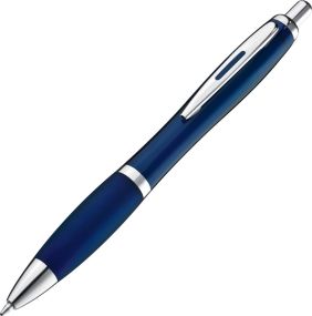 Kugelschreiber mit farbig transparentem Schaft als Werbeartikel