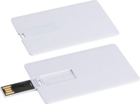 USB-Karte mit 8GB Speichervolumen als Werbeartikel