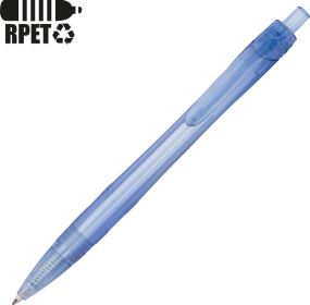 Transparenter RPET Kugelschreiber als Werbeartikel