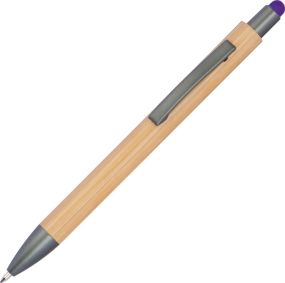 Holzkugelschreiber mit Touchfunktion