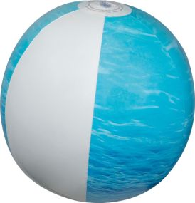 Strandball mit Meeroptik als Werbeartikel
