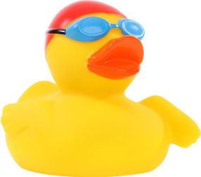 Quietsche-Ente Schwimmer als Werbeartikel