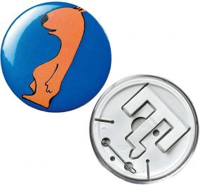 Button Self-Made 0,4 x Ø 6,4 cm als Werbeartikel