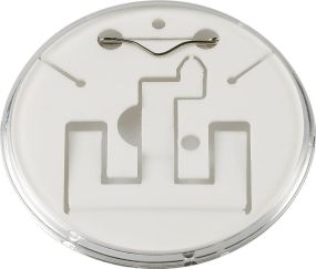 Button Self-Made 0,4 x Ø 6,4 cm als Werbeartikel
