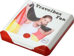 Travelbox Fan als Werbeartikel