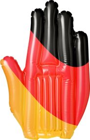 Aufblasbare Winkehand Deutschland als Werbeartikel