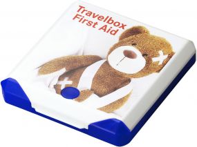 Travelbox First Aid als Werbeartikel