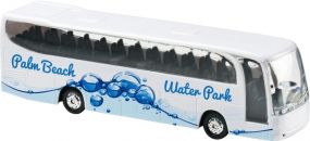 Miniatur-Fahrzeug Reisebus als Werbeartikel