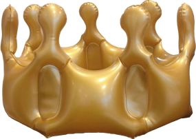 Aufblasbare Krone Corona als Werbeartikel