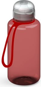 Trinkflasche Sports colour inkl. Strap 0,7 l als Werbeartikel