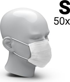 Mund-Nasen-Schutz 3-Ply - 50er Set als Werbeartikel