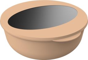 Food-Bowl ToGo, 2,2 l als Werbeartikel