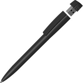 Klio Kugelschreiber mit USB-Stick Turnus high gloss USB 2.0 als Werbeartikel