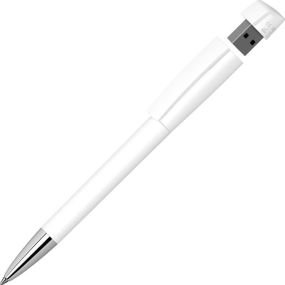 Klio Kugelschreiber mit USB-Stick Turnus softtouch Mn USB 2.0 als Werbeartikel