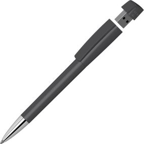 Klio Kugelschreiber mit USB-Stick Turnus high gloss Mn USB 2.0 als Werbeartikel