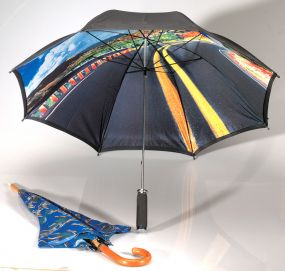 Regenschirm, maßangefertigt als Werbeartikel