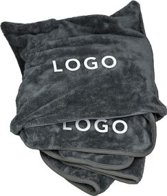 XL Kuschel-Kissen-Decke als Werbeartikel